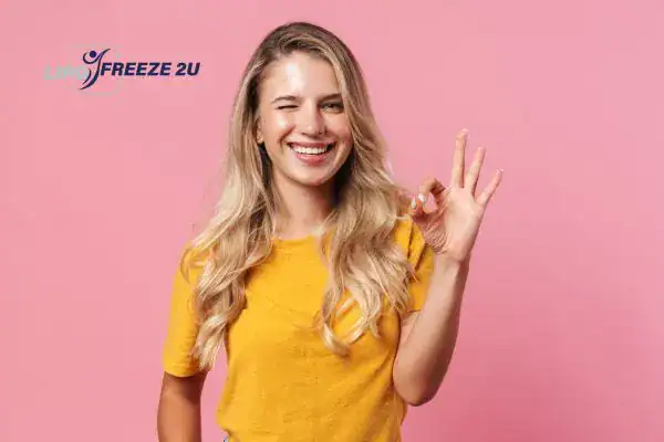 Picture of happy woman after HIFU vaginal tightening Luton