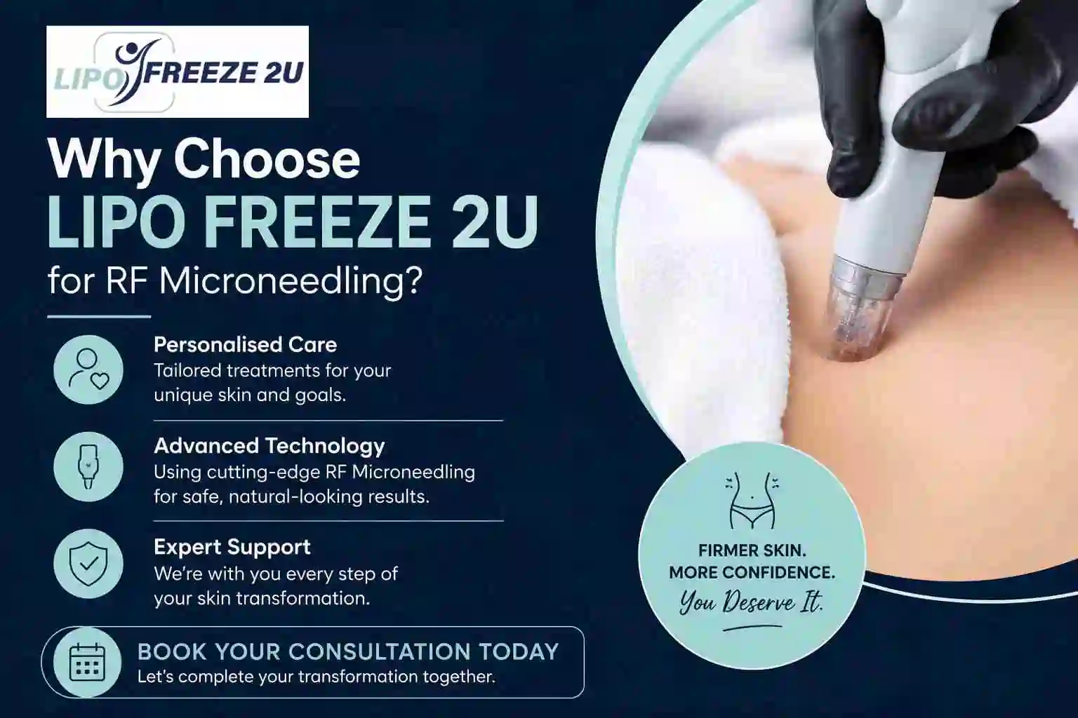 Why Choose LIPO FREEZE 2U for RF Microneedling Luton?